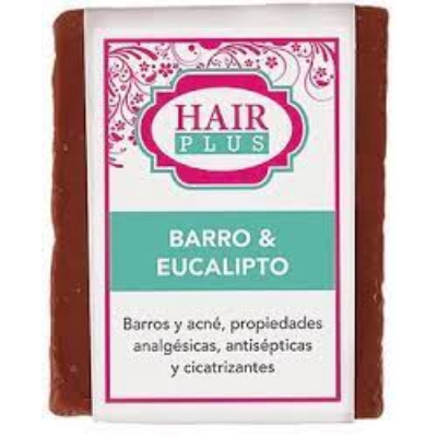 JABÓN HAIR PLUS DE BARRO Y EUCALIPTO