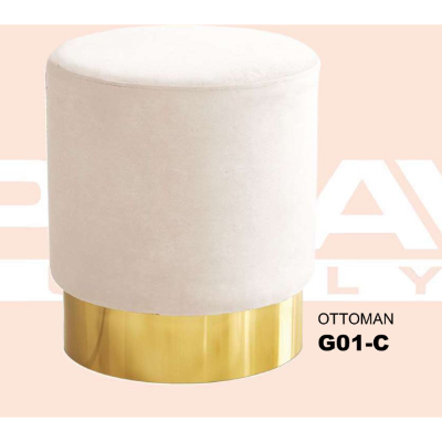 OTTOMAN AYF BEIGE   REF. G01C