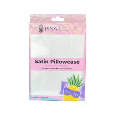 CUBRE ALMOHADA PIÑA COLITA DE SATIN PILLOW CASE