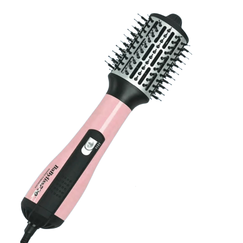 CEPILLO  SECADOR BABYLISS HOT AIR 2.75 PINK  NANO TITANIUM