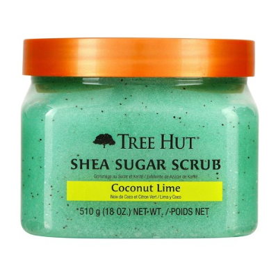 SCRUB TREE HUA SHEA SUGAR COCONUT LIME 18OZ