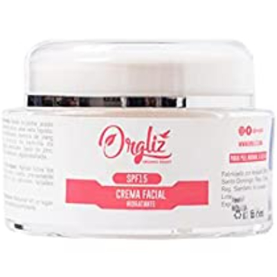 CREMA ORGLIZ FACIAL HIDRATANTE SPF15 2OZ