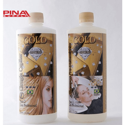 CIRUGIA + SHAMPOO GOLD DIAMOND 2P 1L