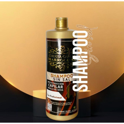 SHAMPOO MARROQUINA  SIN SAL 32 OZ