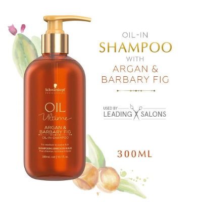 SHAMPOO SCHWARZKOPF ARGAN & BARBARY 300ML