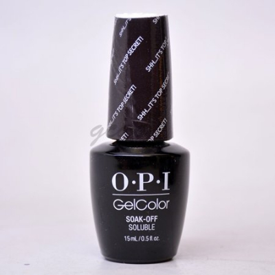 ESMALTE OPI GEL SHH...ITS TOP SECRET!