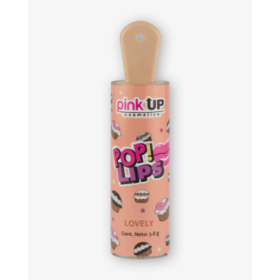 LIPSTICK POP LIPS PINK UP LOVELY REF.PKPL09