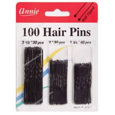 PINCHOS ANNIE 3/1 NEGROS ITEM. 3317