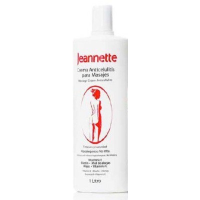 CREMA JEANNETTE ANTICELULITIS  1 LT.