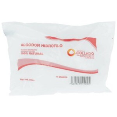 ALGODÓN COLLADO  HIDROFILO 14 GMS.