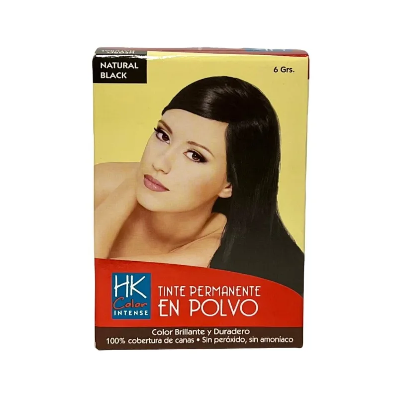 TINTE HK EN POLVO NEGRO NATURAL 6GRS