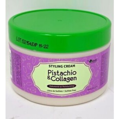 CREMA DE PEINAR PISTACHO & COLLAGEN 10 OZ