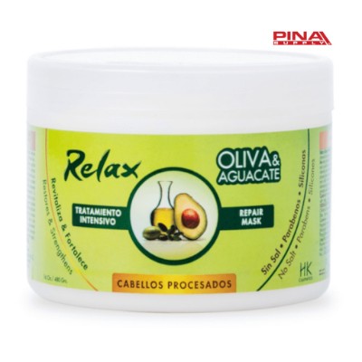 TRATAMIENTO RELAX OLIVA Y AGUACATE 16 OZ