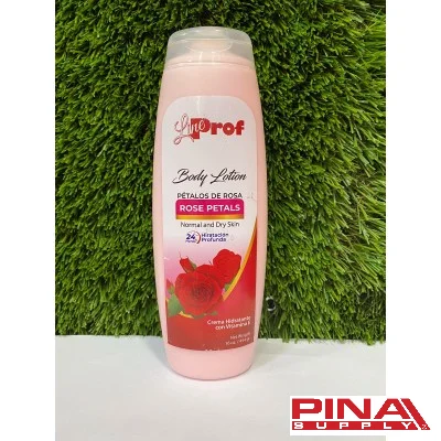 BODY LOTION DE PETALOS DE ROSA L.P 16 OZ