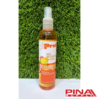 ACEITE DE MASAJE CITRUS L.P 8 OZ