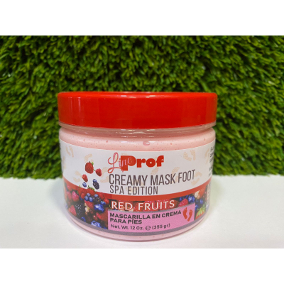 MASCARILLA PARA LOS PES  FRUTOS ROJO L.P 8 OZ