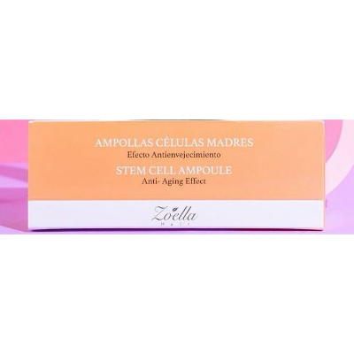 AMPOLLA ZOELLA CELULAS  MADRES 12/1 10 ML