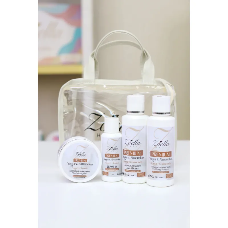 MINI KIT  ZOELLA YOGURT Y ALMENDRA 4  PASOS