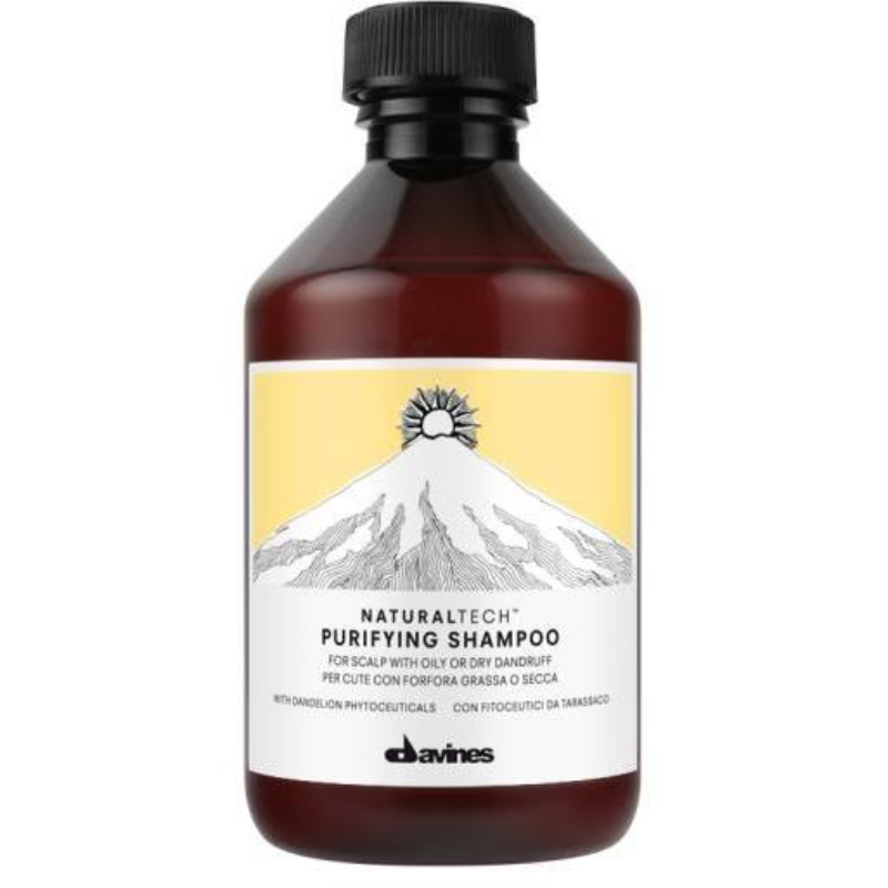 SHAMPOO DAVINES NATURAL TECH PURIFYING 100 ML.