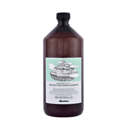 DAVINES DETOXIFYING SCRUB SHAMPOO 1000 ML.