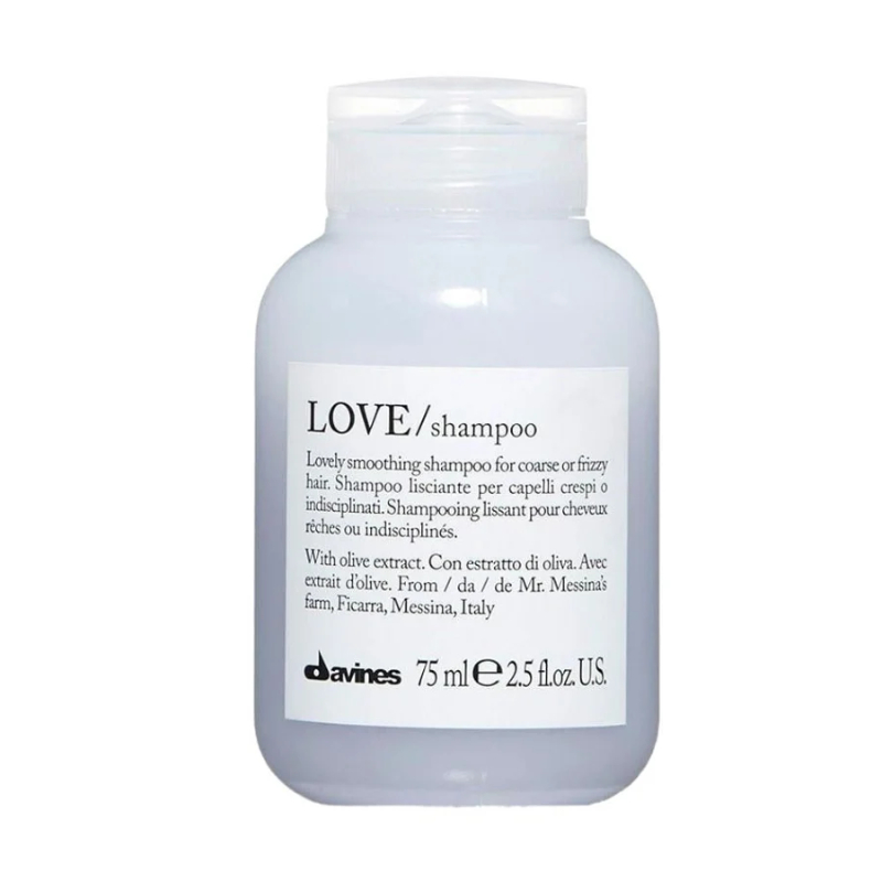 SHAMPOO DAVINES LOVE SMOOTH 75 ML.