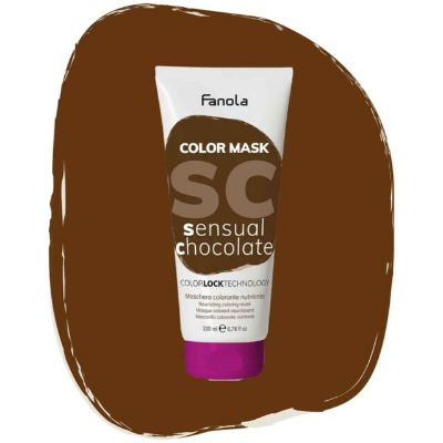 MASCARILLA FANOLA COLOR SENSUAL CHOCOLATE 200 ML