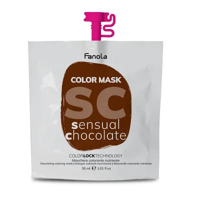 MASCARILLA FANOLA COLOR SENSUAL CHOCOLATE 30 ML