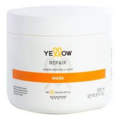 MASCARILLA YELLOW. ALMOND PREOTEINA & CACAO 1000ML