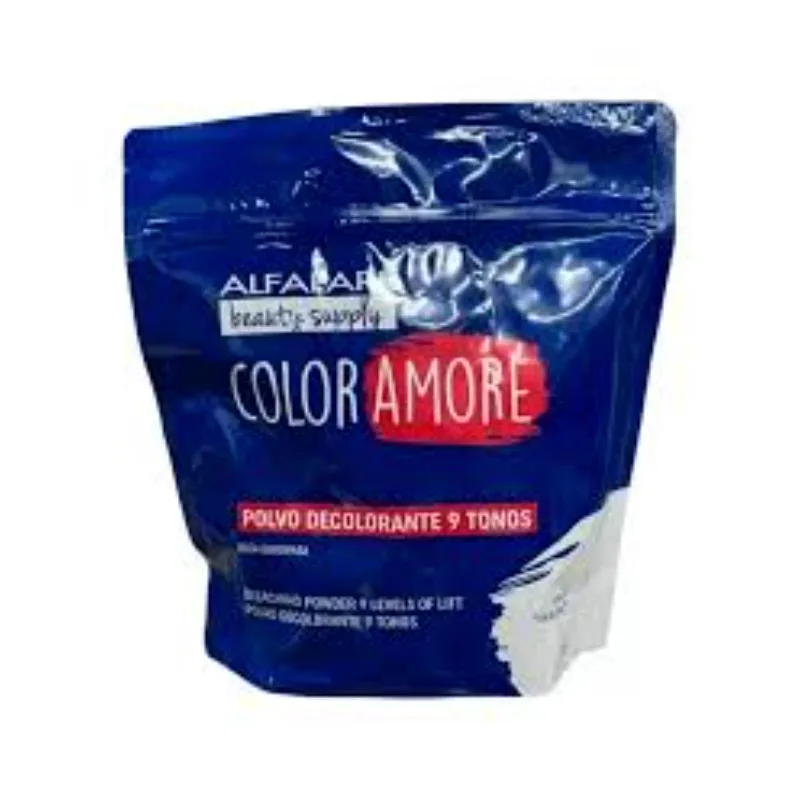 POLVO DECOLORANTE COLOR AMORE 9 TONOS  500 G