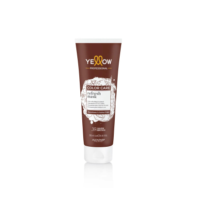 MASCARILLA YELLOW DE COLOR MARRON CALIDO ..35 250 ML