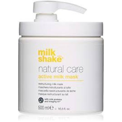 MASCARILLA MILK SHAKE NATURAL CARE ACTIVE MILK 500 ML.