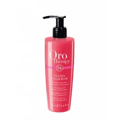 MASCARILLA FANOLA ORO THERAPY 24K DE COLOR FUSCIA 250 ML