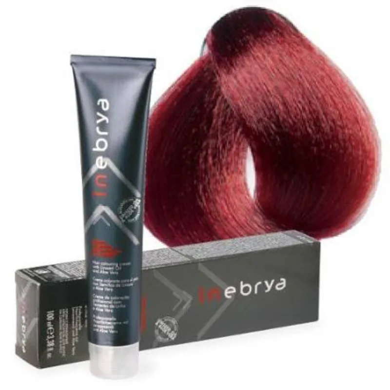 TINTE INEBRYA 4/66F RUBIO CLARO ROJO FUEGO 100ML