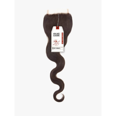 7A BW LACE CLOSURE 4X4 NAT. 10P