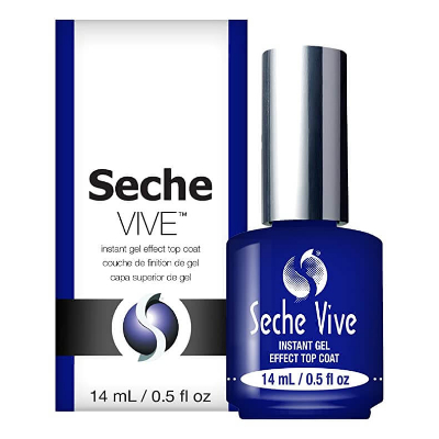 SECANTE SECHE VIVE GEL TOP COAT 14ML.