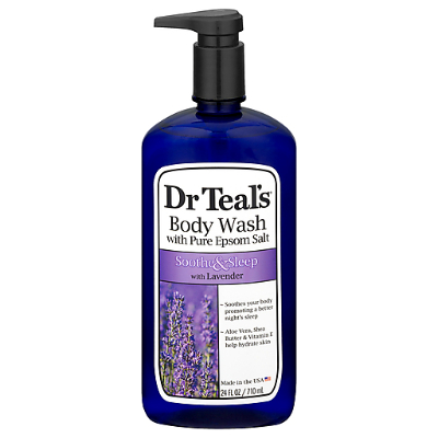 DR TEAL'S BODY WASH LAVANDA  24 OZ