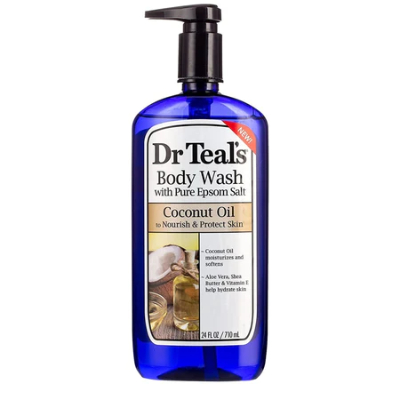 DR TEAL'S BODY WASH COCONUT 24 OZ