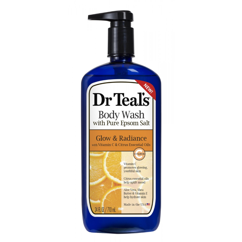 BODY WASH DR TEALS GLOW & RADIANCE 24 OZ