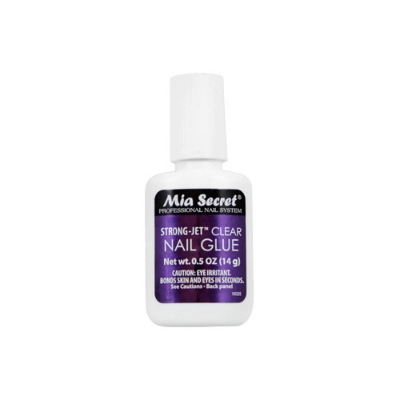 NAIL MIA STRONG-JET GLUE 0.5 OZ