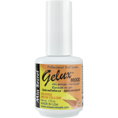 ESMALTE MIA GELUX ORANGE NEON YELLOW