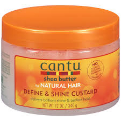 DEFINIDOR CANTU CARE & SHINE CUSTARD 12 OZ.