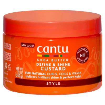 DEFINIDOR CANTU CARE & SHINE CUSTARD 12 OZ.