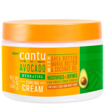 CREMA CANTU AVOCADO COCONUT OIL 12 OZ