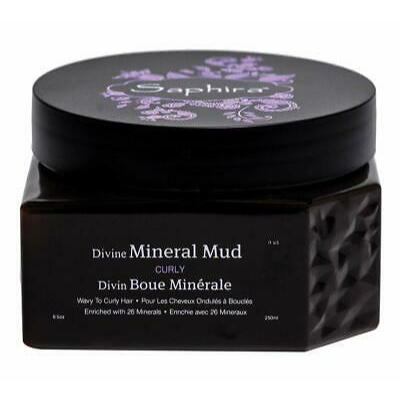 TRATAMIENTO SAPHIRA DIVINE MINERAL MUD CURLY 250 ML