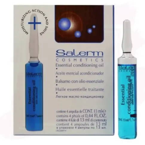 AMPOLLA SALERM ACEITE ESENCIAL HIDRATANTE  4X13ML