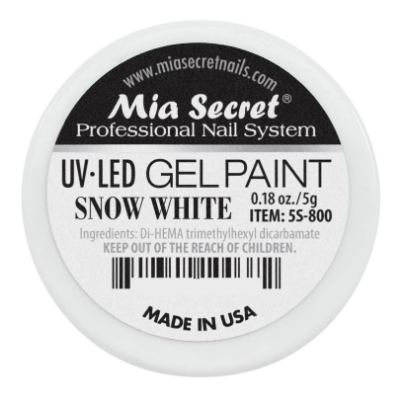 GEL PAINT MIA SNOW WHITE