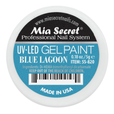 GEL PAINT MIA BLUE LAGOON 0.18 OZ