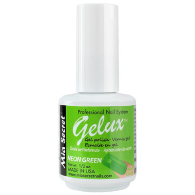 ESMALTE MIA GELUX NEON GREEN