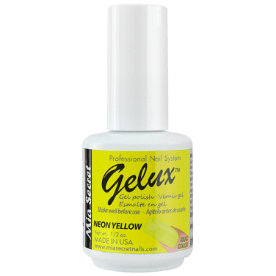 ESMALTE MIA GELUX NEON YELLOW