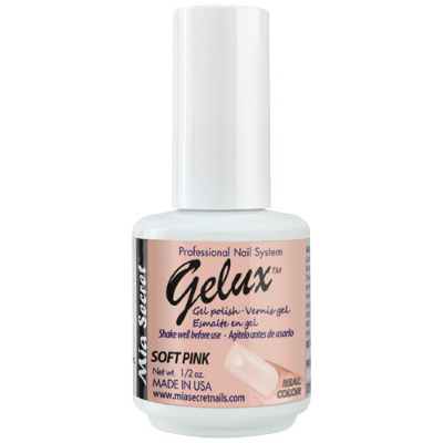 ESMALTE MIA GELUX SOFT PINK 1/2 OZ